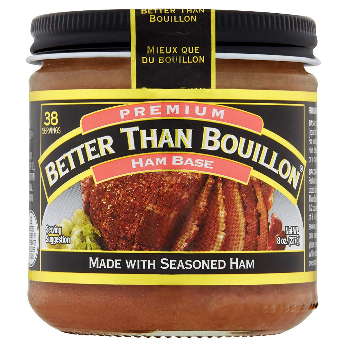 Better Than Bouillon frasco frente mostrando etiqueta y beneficios