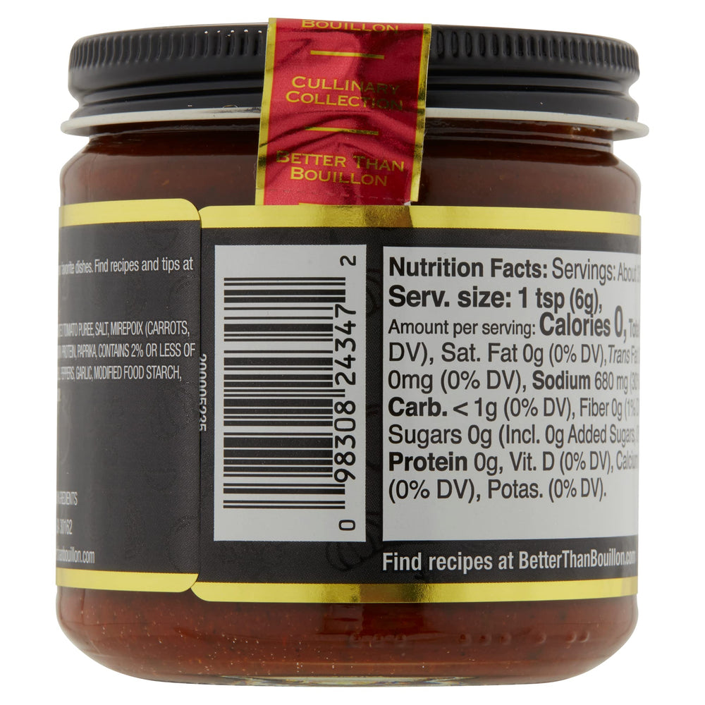 Better Than Bouillon sofrito mezclado en guiso enriqueciendo sabor