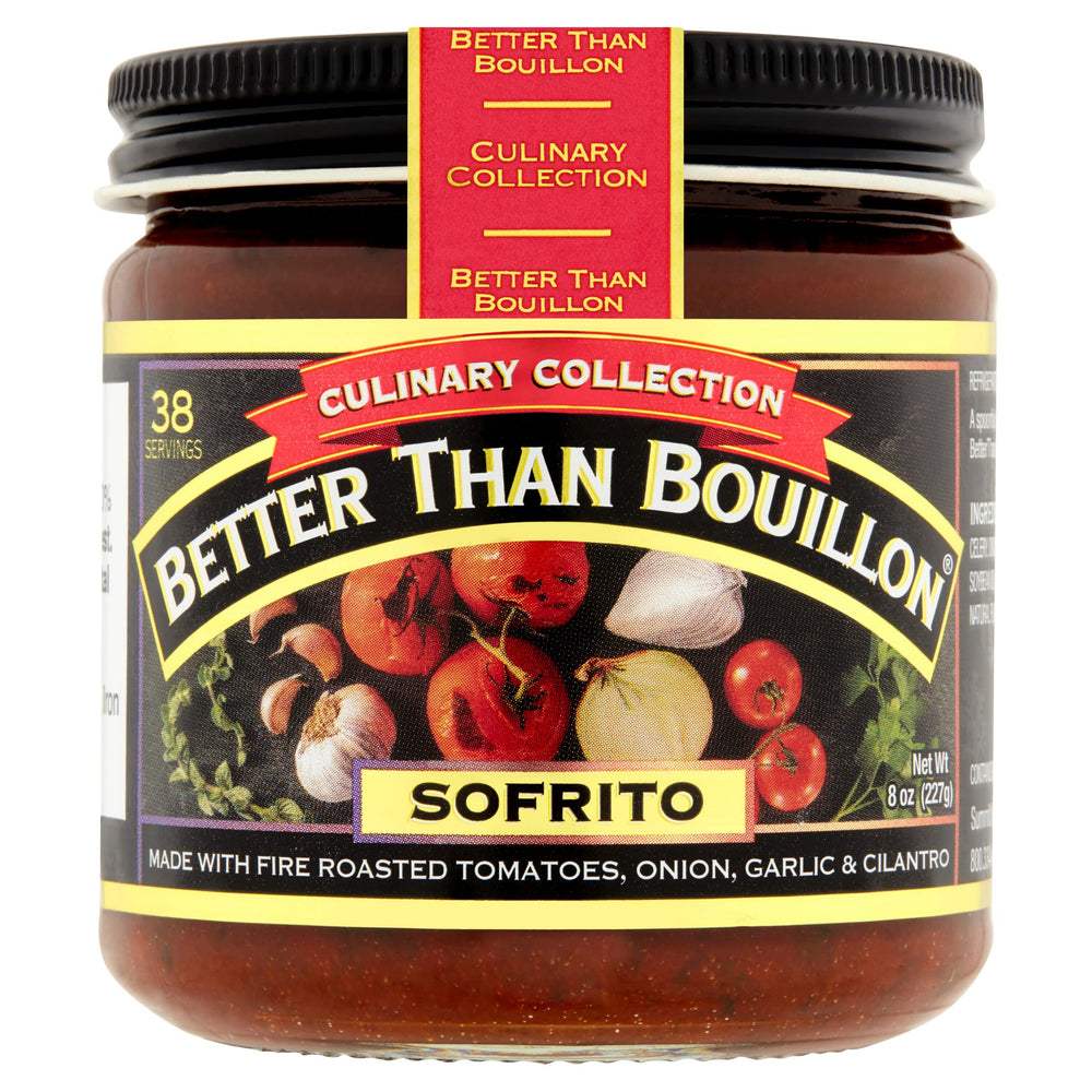 Better Than Bouillon frasco frontal mostrando etiqueta y tamaño