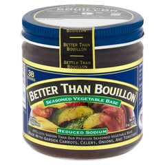 Better Than Bouillon primer plano de la pasta, textura concentrada y fácil disolución