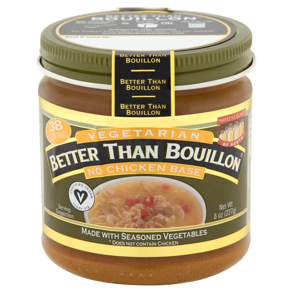 Better Than Bouillon detalle de pasta concentrada, muestra textura fácil de dosificar
