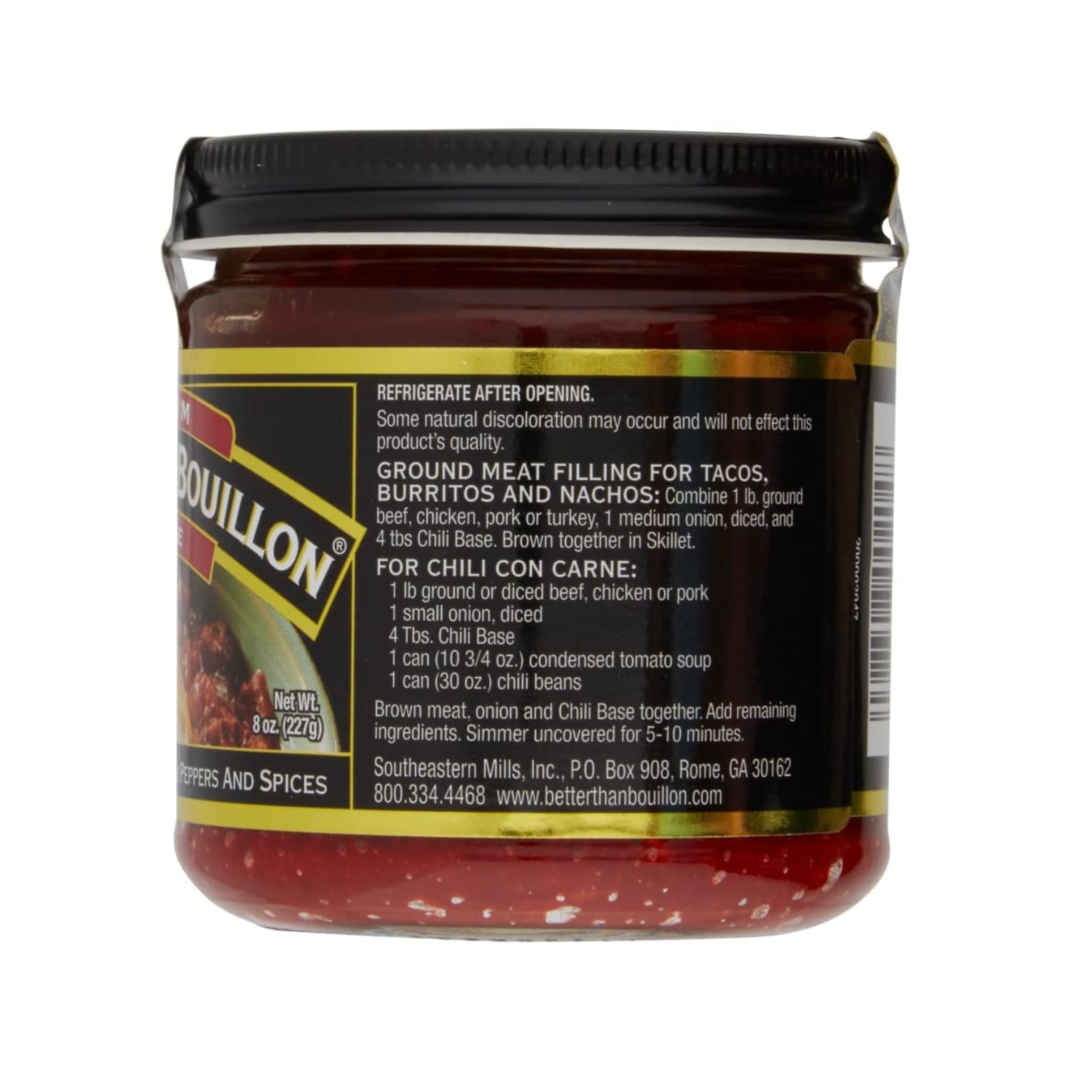 Better Than Bouillon siendo disuelta en sopa para intensificar sabor