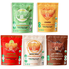 BETTER TOGETHER FOODS paquete QuinoWow! frente muestra sabor y conveniencia