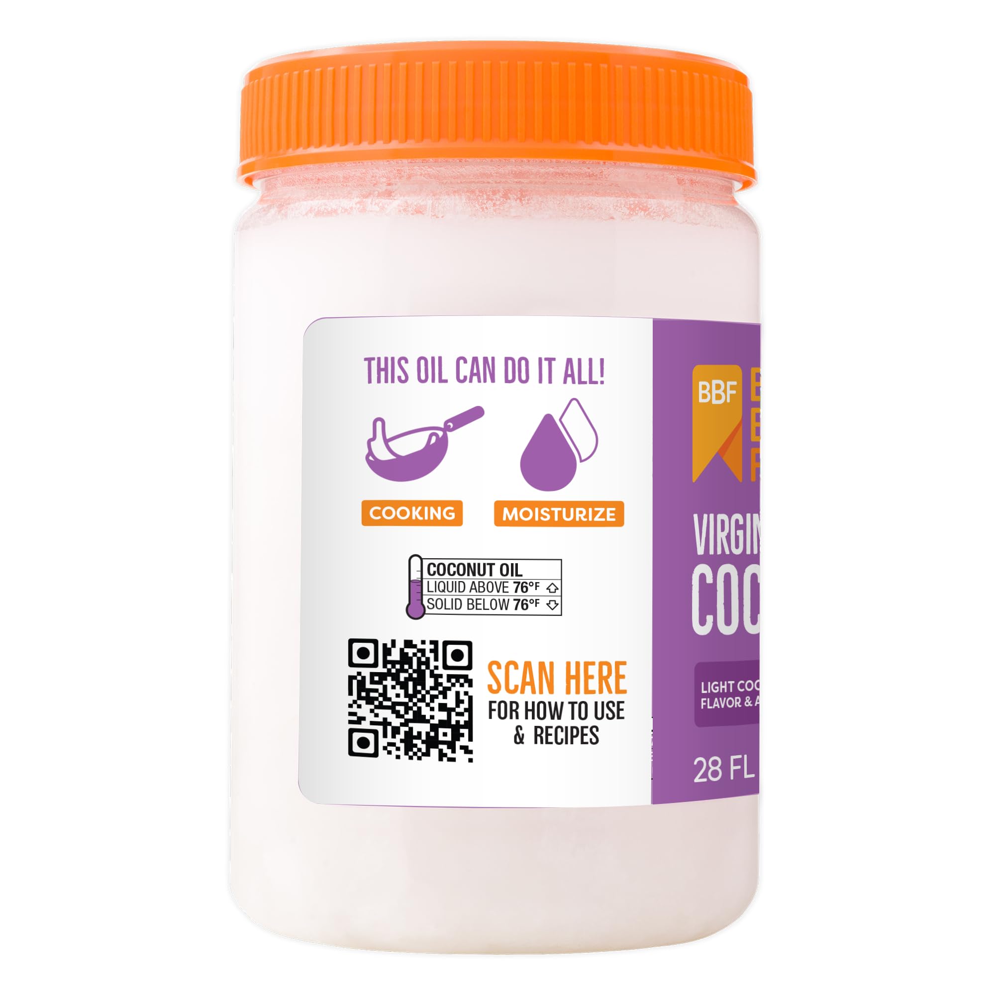 BetterBody Foods primeros planos de la pulpa y pureza del aceite, evidencia de extracción en frío