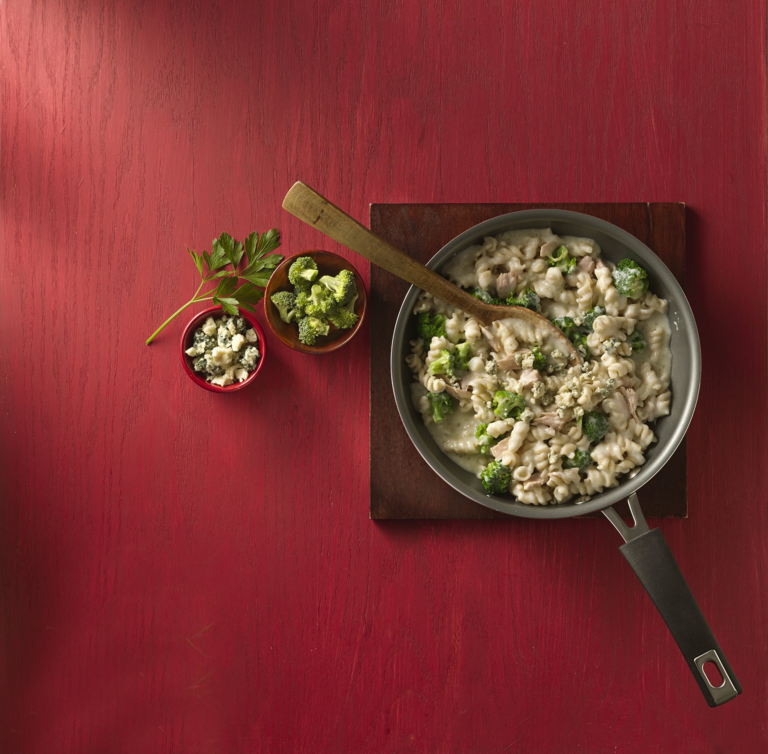 Betty Crocker plato servido con atún y brócoli, listo para comer y nutritivo