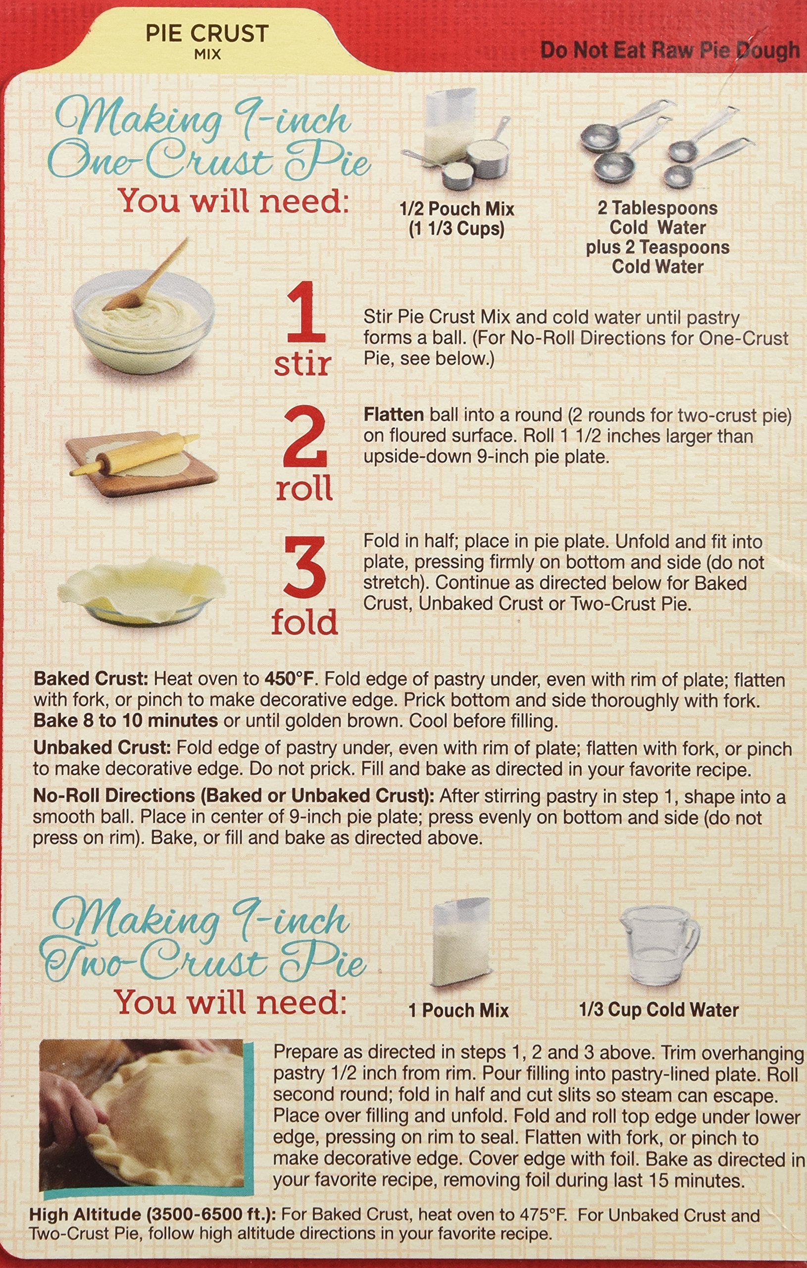 Betty Crocker tarta horneada en plato destacando corte crujiente
