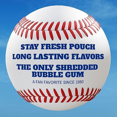 Big League Chew embalaje de 12 bolsas ideal para reposición en concesiones