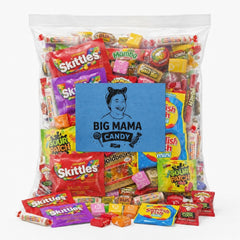 Big Mama Candy bolsa frontal mostrando mezcla surtida y conveniencia