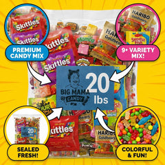 Big Mama Candy paleta envuelta destacando higiene y facilidad de reparto