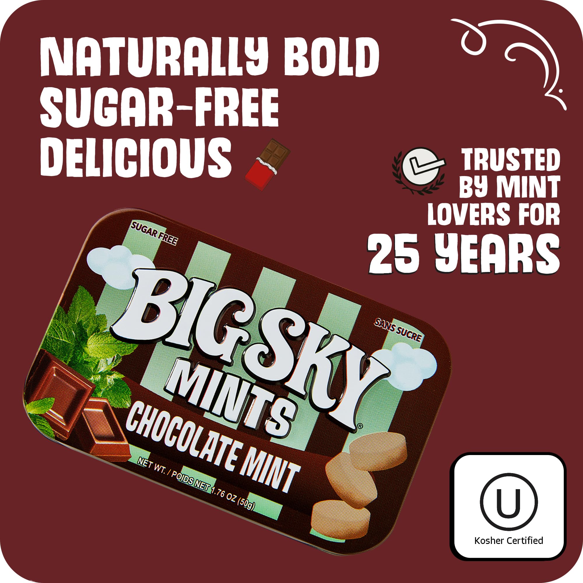 Big Sky menta en mano para comparar escala y facilidad