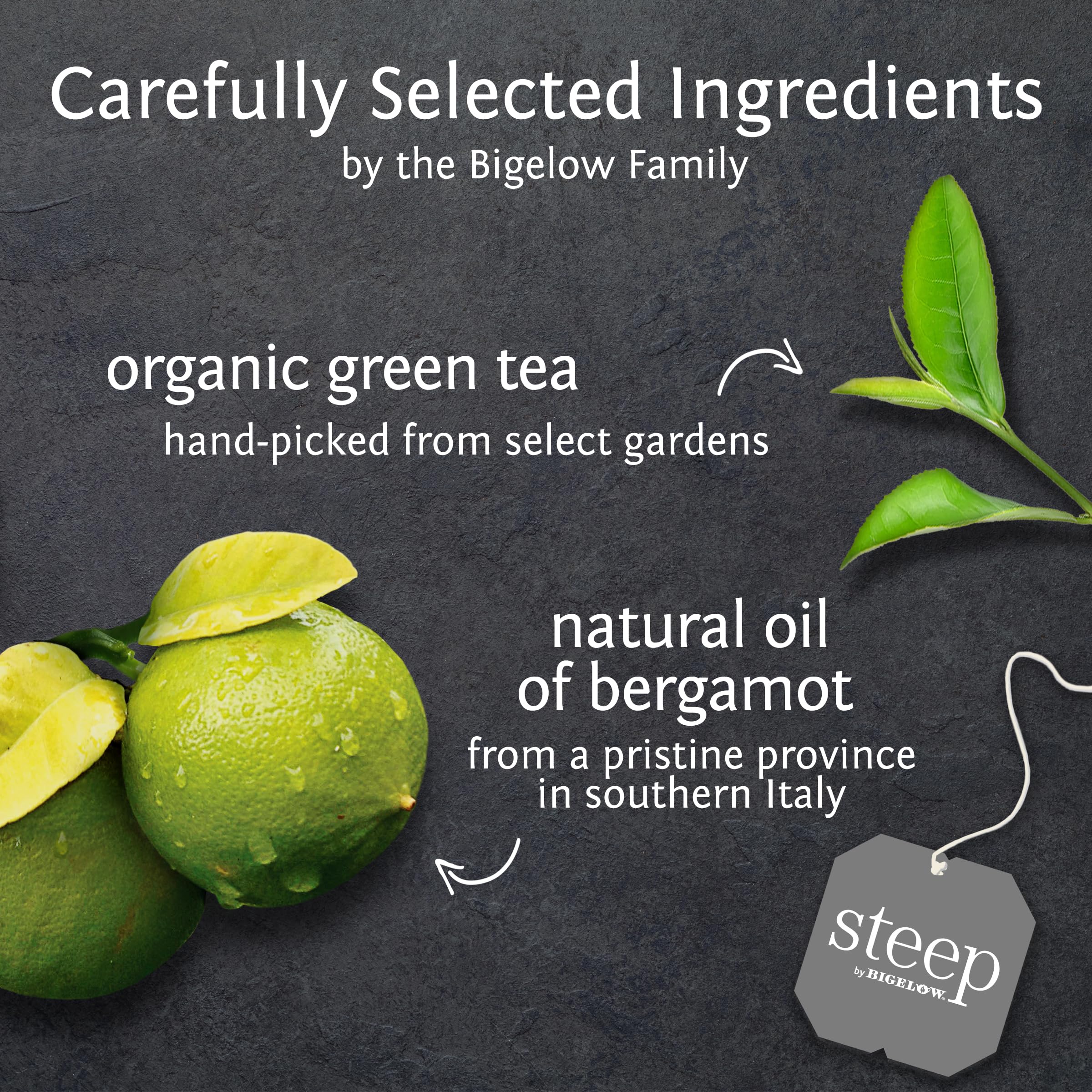Bigelow Tea bolsita individual en sobre foil que conserva frescura