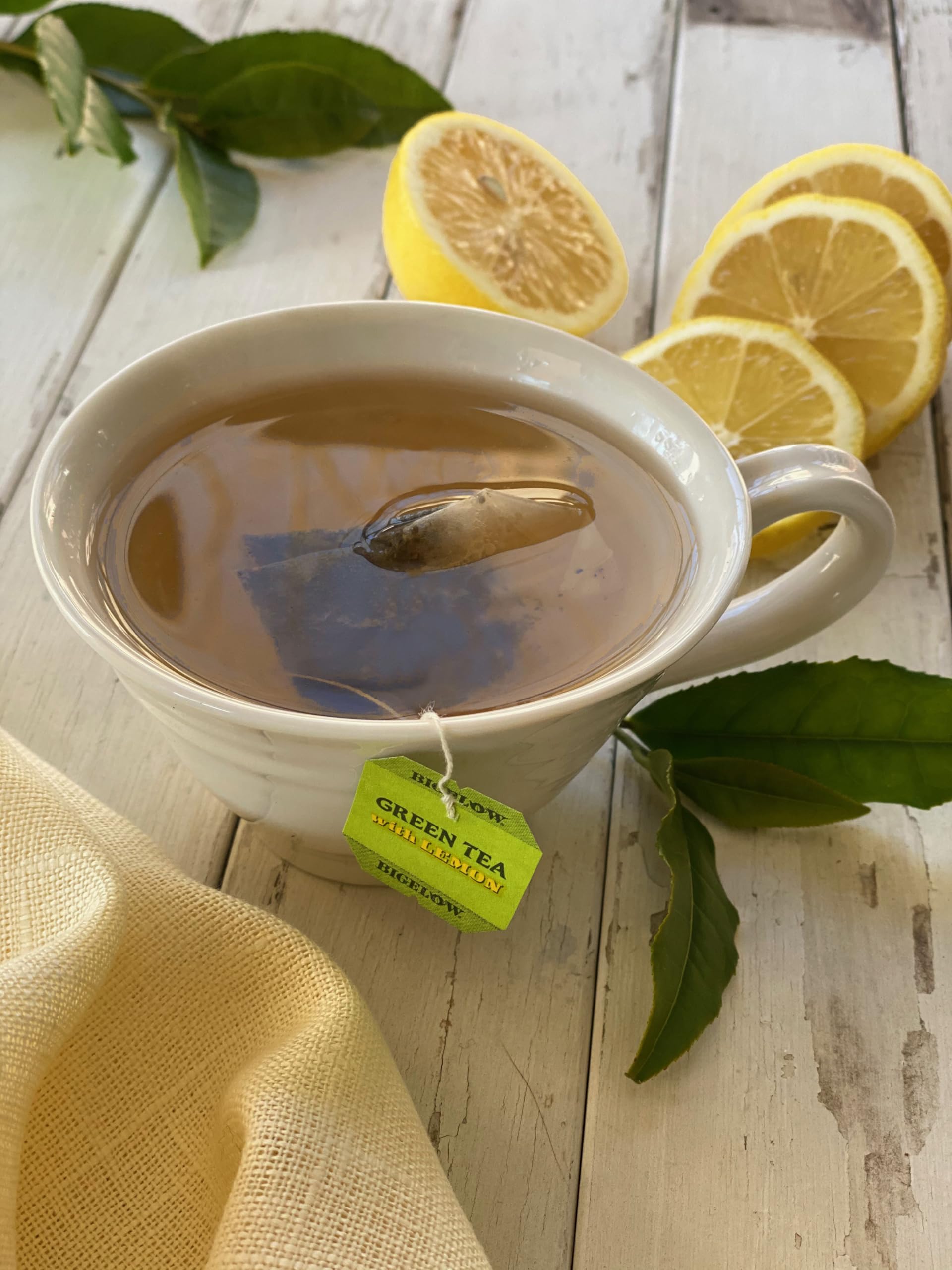 Bigelow Tea bolsita individual sellada en foil mantiene frescura y aroma