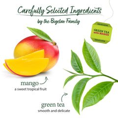 Bigelow Tea sobres individuales de aluminio protegiendo frescura