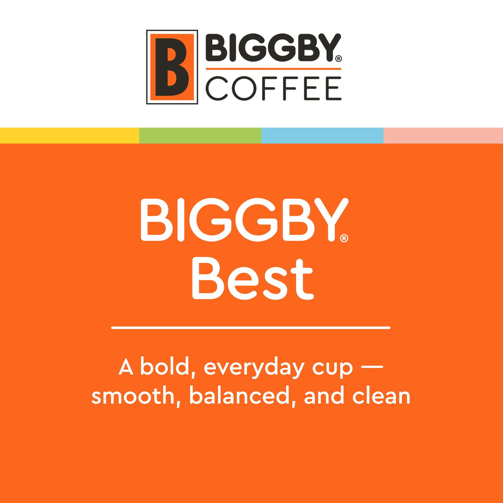 BIGGBY cápsula insertada en cafetera 2.0 demostrando facilidad de uso