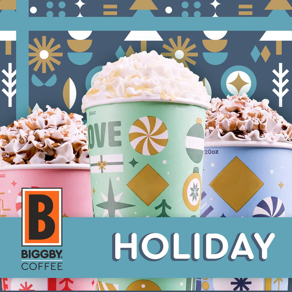 BIGGBY sello de empaque cerrado destacando conservación y sabor prolongado