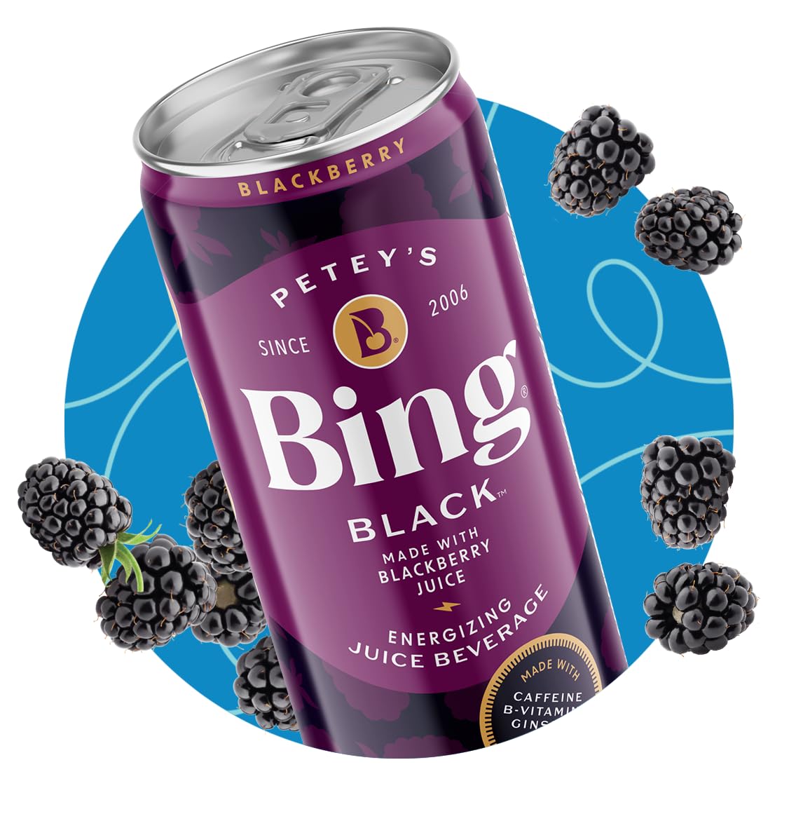 Bing lata en mano para comparar escala y consumo conveniente