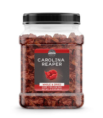 Birch & Meadow paquete frontal de Carolina Reaper enteros y secos, conservación prolongada