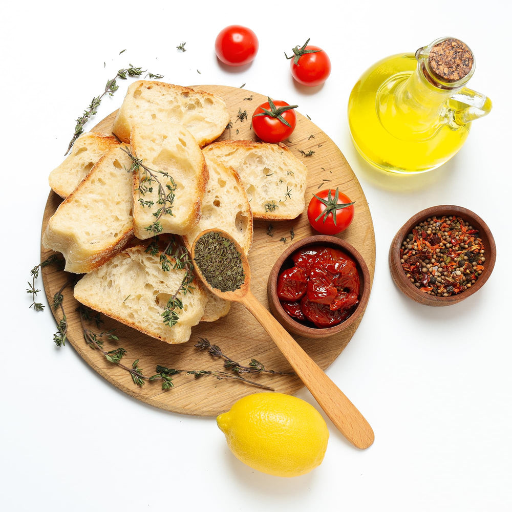 Birch & Meadow espolvoreado sobre pasta, realza sabores del plato