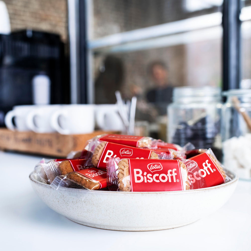 Biscoff etiqueta de ingredientes claros y aptos para veganos