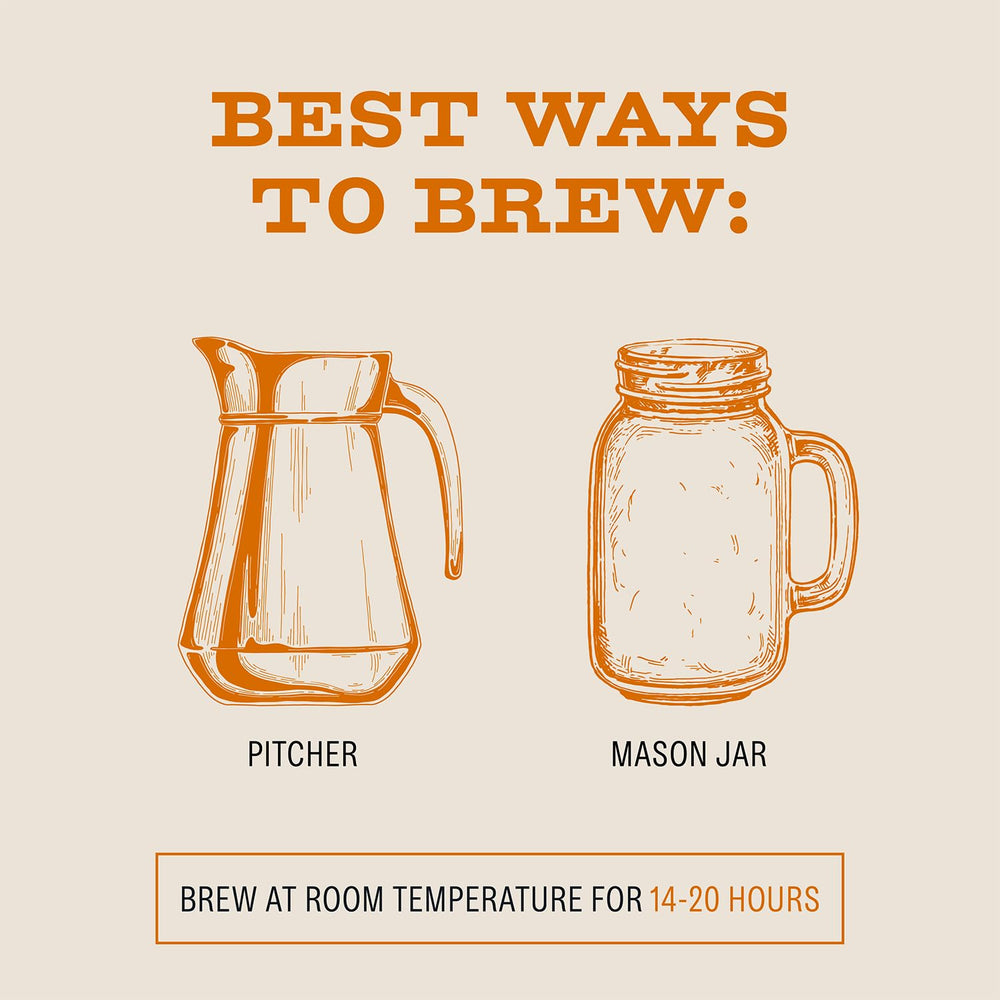 Bizzy jarra de cold brew preparado, listo para servir y refrescar