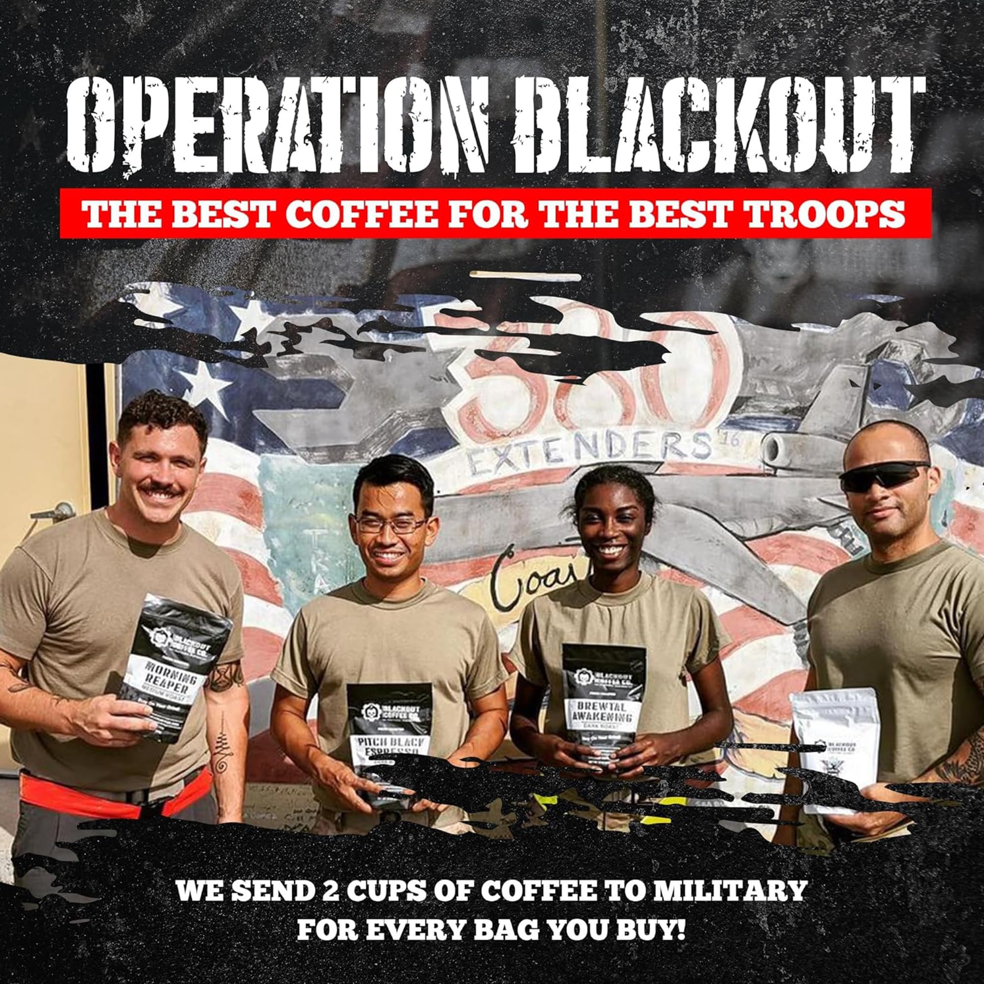 Blackout Coffee escena de cocina mostrando uso diario y estilo de vida activo