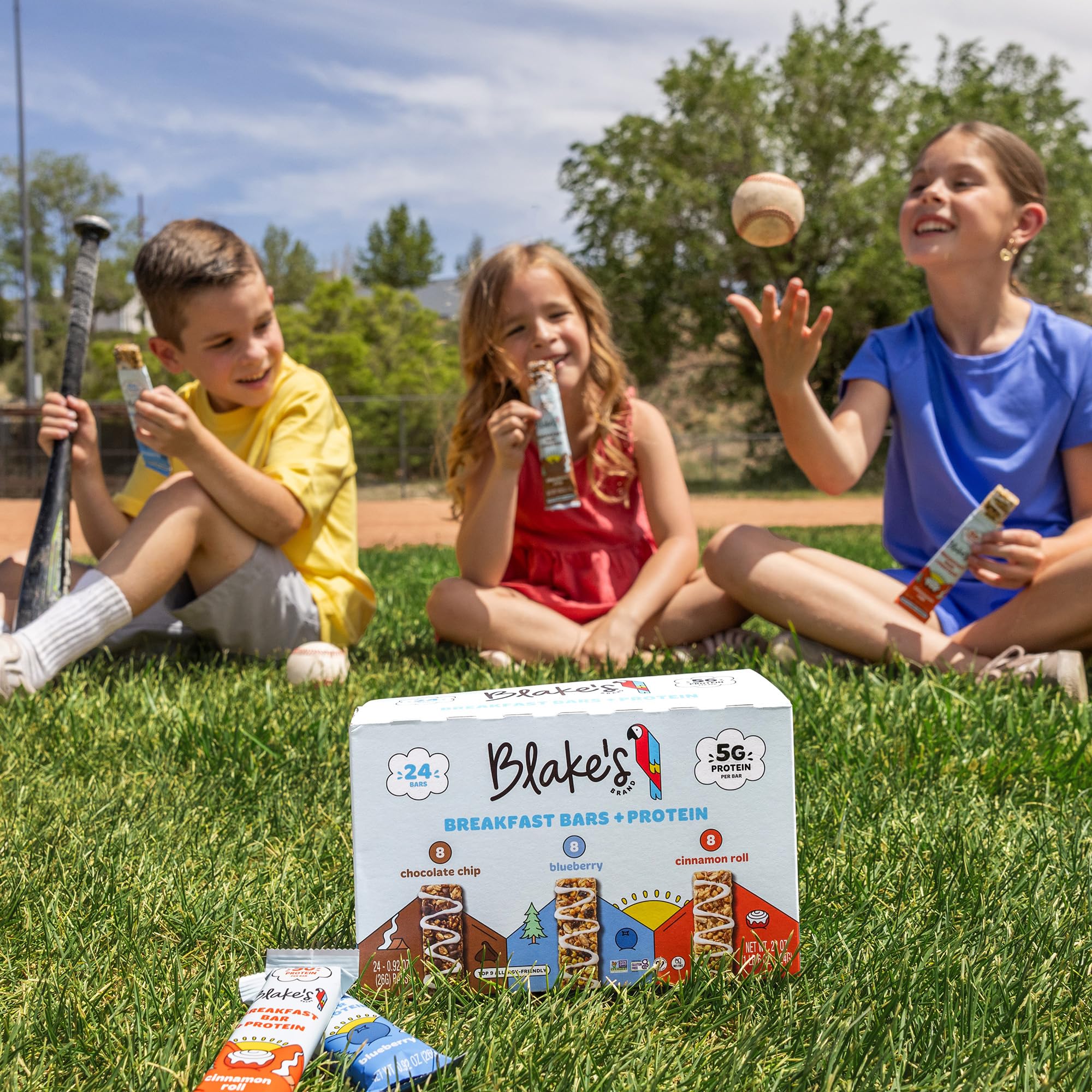 Blake's Seed Based barritas en una lonchera escolar listas y seguras