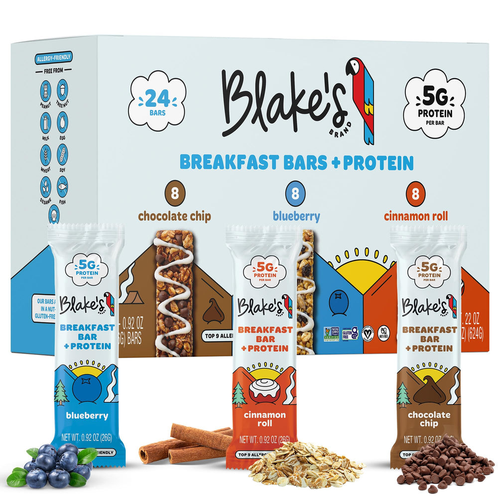 Blake's Seed Based paquete frontal 24 unidades mostrando variedad y conveniencia