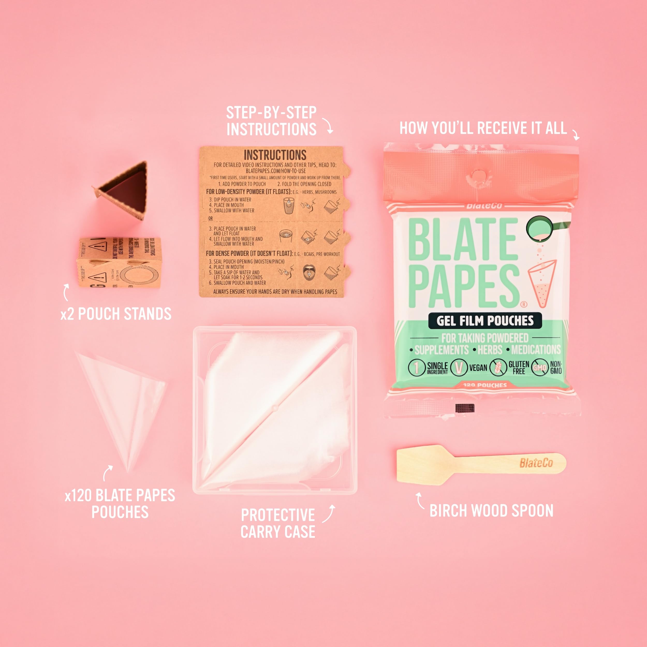 Blate Papes film comestible primer plano que destaca su textura y pureza