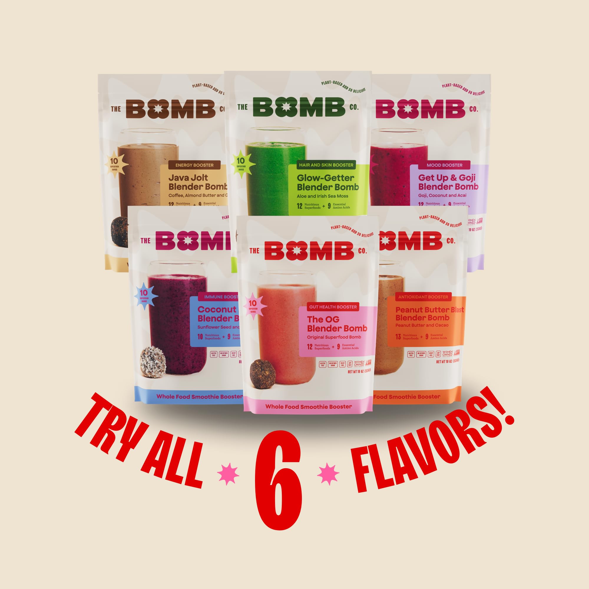 Blender Bombs en mesa de desayuno mostrando cómo integrar el producto en la rutina
