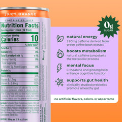 Bloom Nutrition lata en mano para comparar tamaño y conveniencia portátil