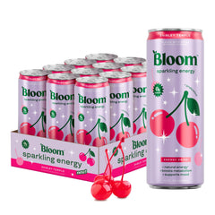 Bloom Nutrition lata frontal Shirley Temple mostrando diseño y ventaja sin azúcar