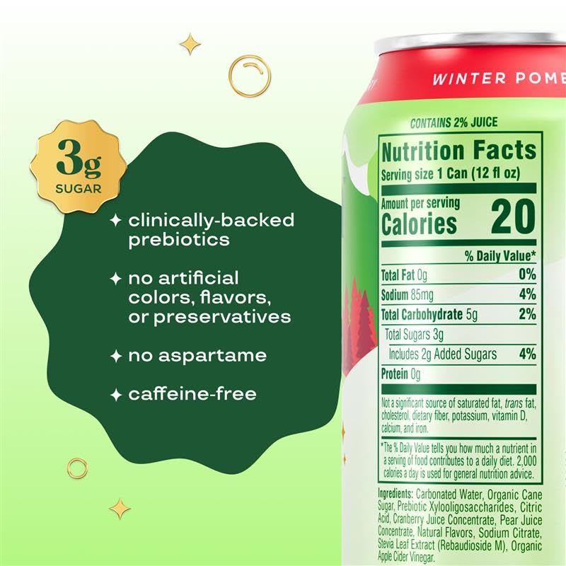 Bloom Nutrition detalle de la lata y textura de burbujas para refresco saludable