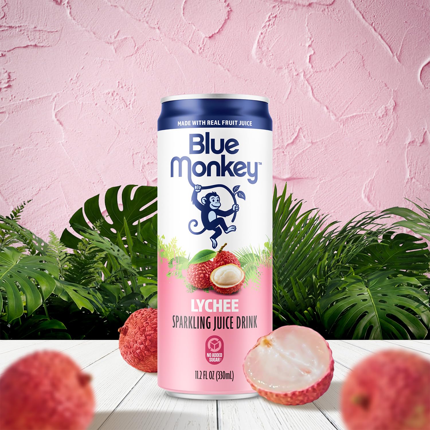 Blue Monkey burbujas y textura para sensación ligera y afrutada
