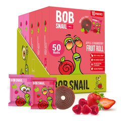 Bob Snail paquete frontal mostrando 50 unidades y beneficio de ahorro