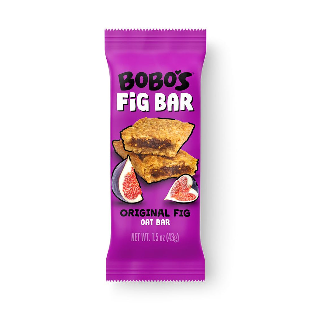 Bobo's caja frontal mostrando 30 unidades, ideal para almacenamiento