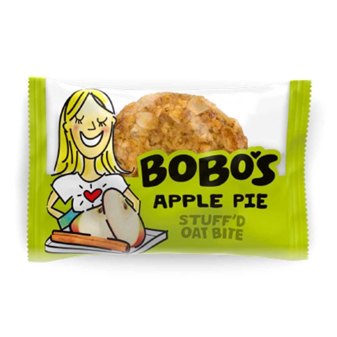 Bobo's textura en primer plano revela miga suave y avena integral