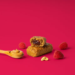 Bobo's barrita en mochila como snack práctico para viajes