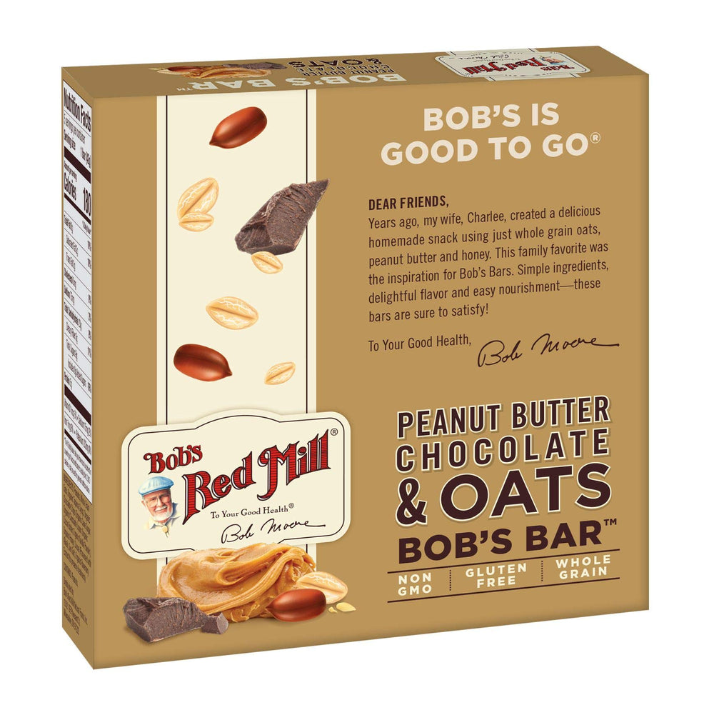 Bob's Red Mill primer plano de la avena y textura nutritiva