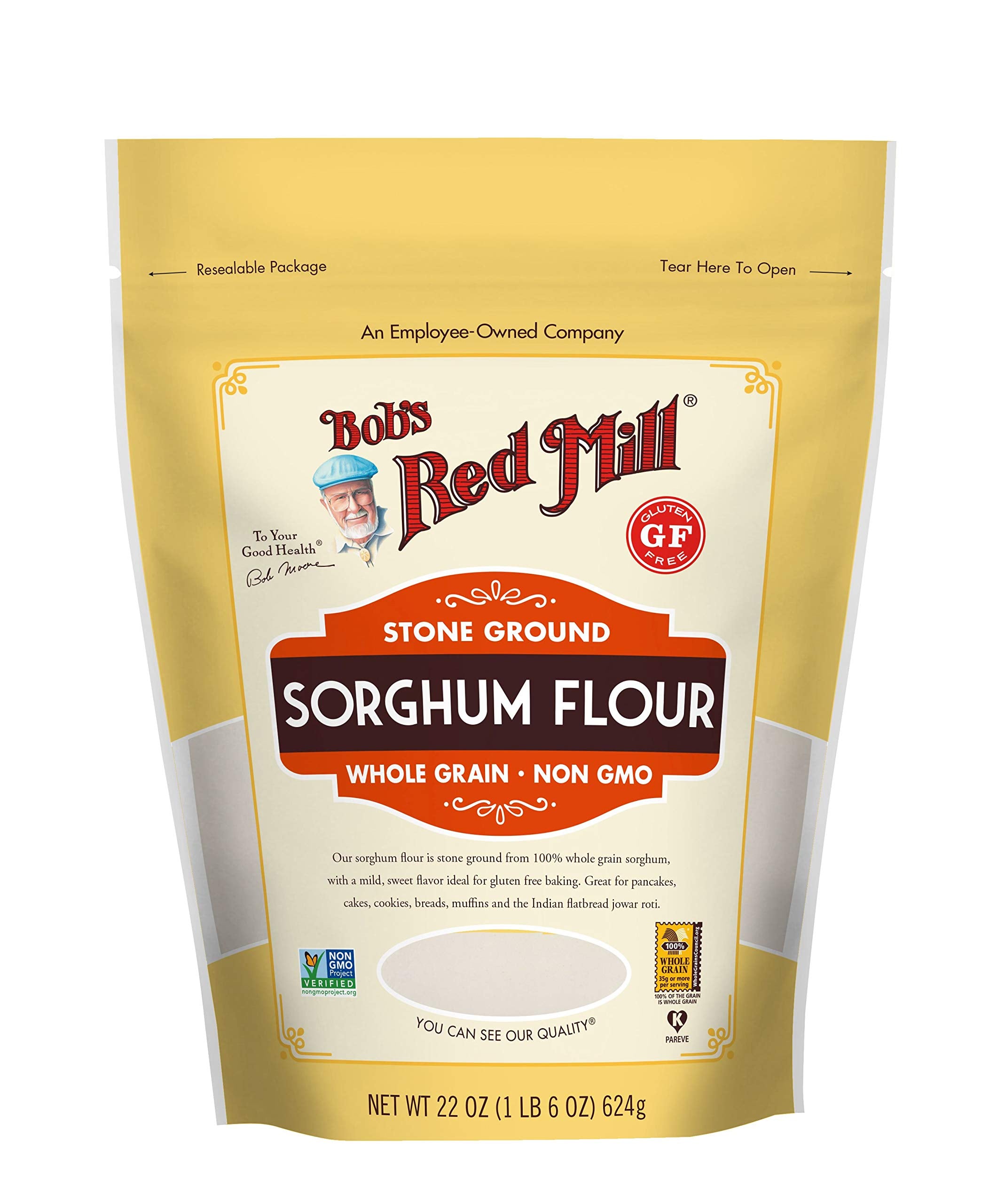 Bob's Red Mill primer plano de textura fina y suave para repostería