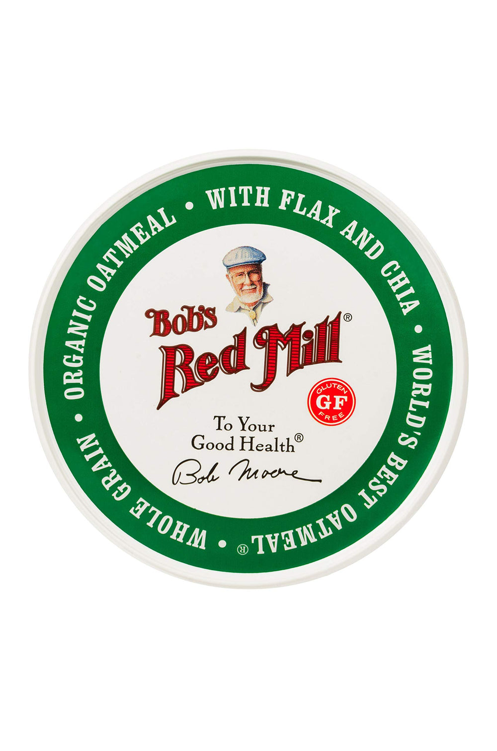 Bob's Red Mill ingredientes sueltos: avena, linaza y chía, fuente de fibra