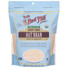 Bob's Red Mill porridge en tazón listo para comer con toppings saludables