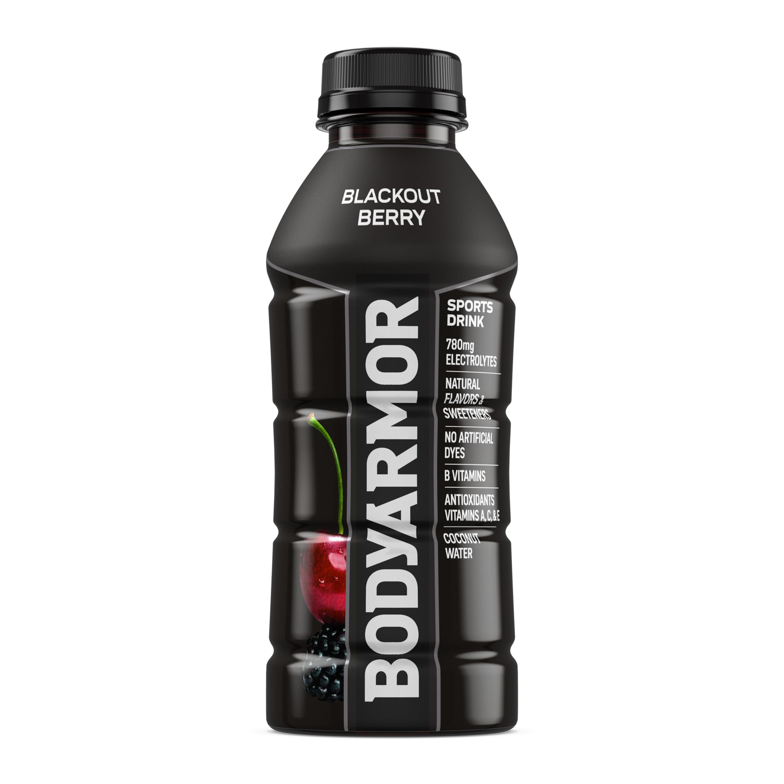 BODYARMOR bebida en escenario de gimnasio mostrando uso durante entrenamiento