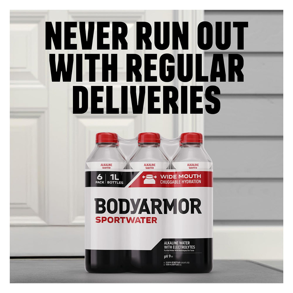 BODYARMOR botella en gimnasio uso durante entrenamiento para hidratación