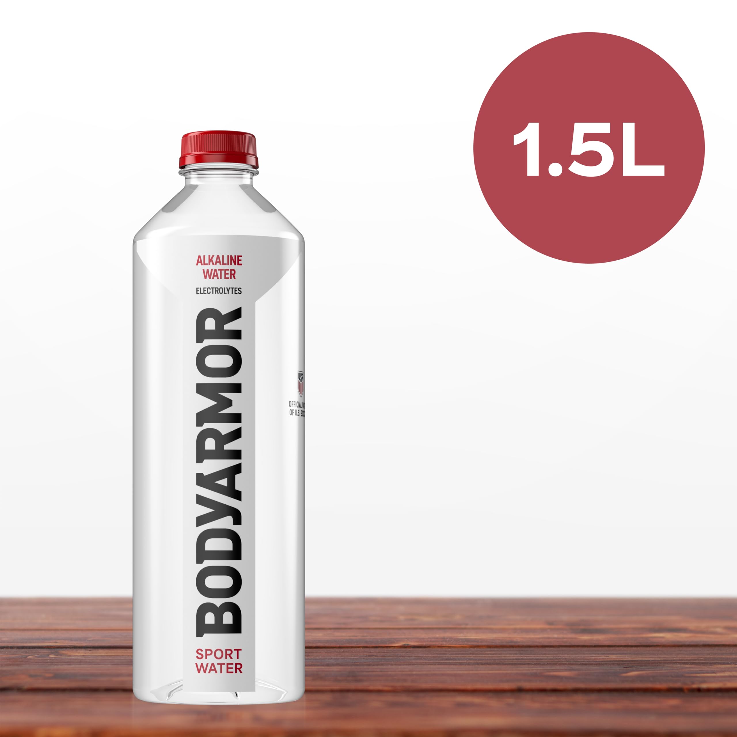 BODYARMOR etiqueta nutricional enfocada en pH9+ y electrolitos