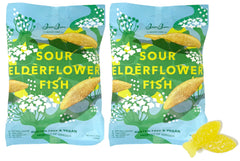 BonBon A Swedish Candy Co. paquete frontal mostrando gominolas ácidas veganas