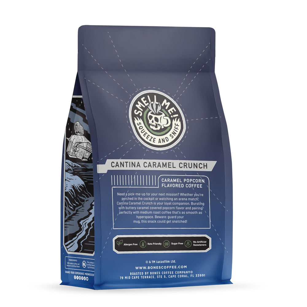 Bones Coffee Company taza servida con vapor resaltando aroma y disfrute inmediato
