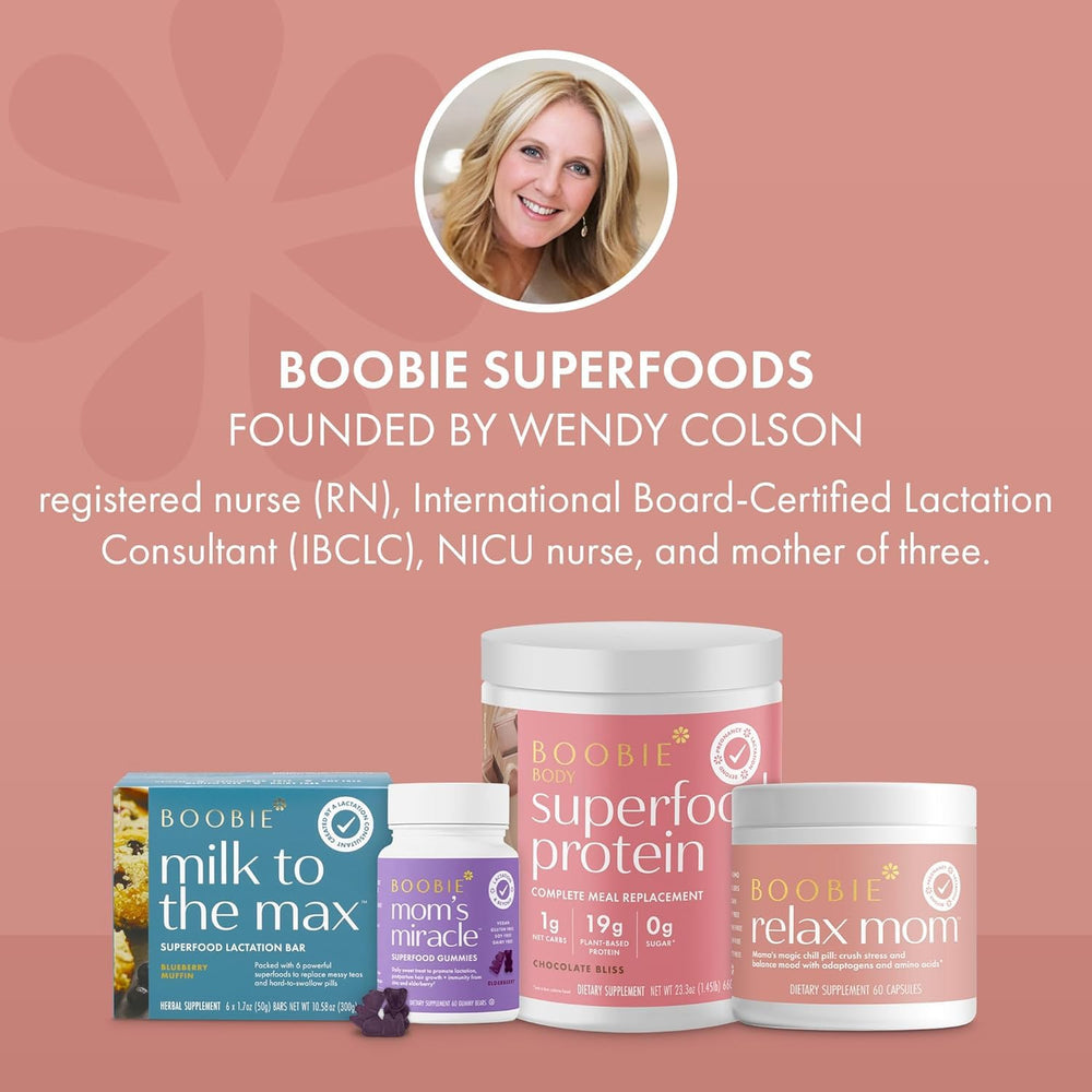 Boobie Brands caja abierta con barras individuales para almacenamiento fácil