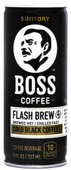 BOSS lata frontal mostrando diseño y tamaño práctico