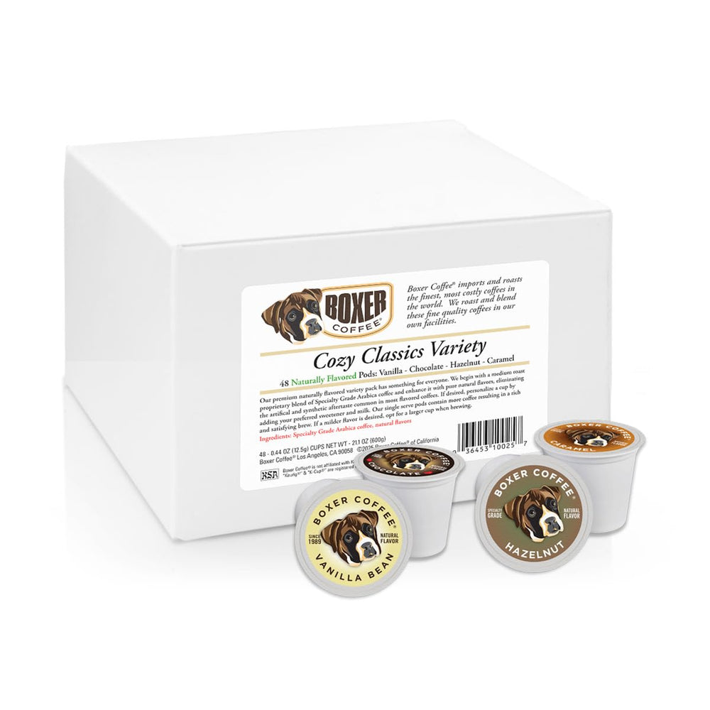 Boxer Coffee taza servida en cocina mostrando aroma y cuerpo reconfortante