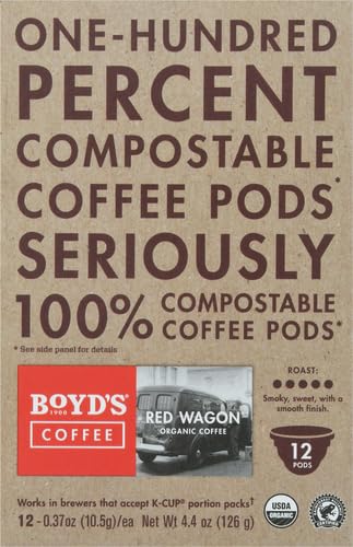 Boyd's Coffee grano y textura del tueste oscuro mostrando riqueza aromática